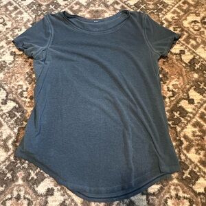 Women's Blue Lululemon Tee